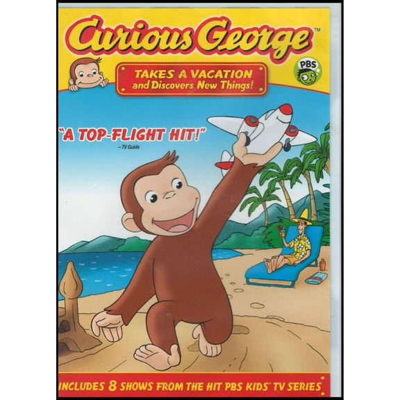 Curious George: Takes a Vacation and Discovers New Things! [DVD]