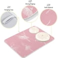 thumbnail image 4 of GZHJMY Ballerinas Pattern Dish Drying Mat for Kitchen Counter,Super Quick Absorbent Composite Sponge Dish Drying Pad,Heat Resistant Non-Slip Rack Tableware Mat (18x24Inch)for Dishes Coffee Machine D, 4 of 7