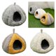 thumbnail image 2 of Guinea Pigs Bed Warm Cave Bed Hamster House Hideouts for Rabbit Guinea Pigs Ferrets Washable Winter Warm Cage Nest White, 2 of 4