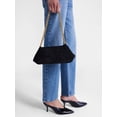 thumbnail image 2 of Scoop Women's Faux Croc Chain Shoulder Bag, Black Croc, 2 of 6