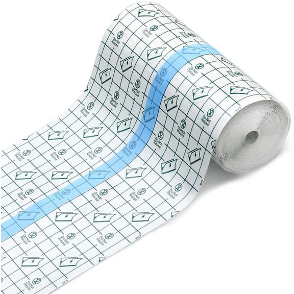 1 Pcs Tattoo Bandage Roll,Clear Adhesive Bandages,Waterproof Transparent Film For Tattoo,Protective Waterproof Film Dressing Cover Tape,Tattoo Aftercare Bandage (Transparent)