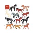 thumbnail image 1 of 12PCS Horse Foal Toy Figures, Realistic Horse Pony Toy, Plastic Horse Figurines, Horse Animal Toys for Girls and Boys, Horse Club Cake Topper Party De, 1 of 5