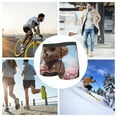 thumbnail image 4 of Pofeuu Romantic Floral Bear Print Men’s Boxer Briefs, Moisture-Wicking Underwear, Regular,Trunk-Large, 4 of 5