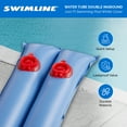 thumbnail image 2 of Swimline 1x10 Ft Winterizing Closing Double Water Tube for Inground Pool Covers, 2 of 12