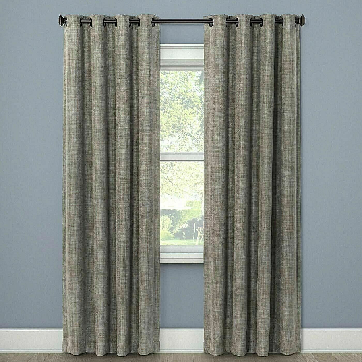 Eclipse Rowland 52 x 84 Inches Thermal Insulated Blackout Grommet