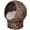 Gray, variant on 3 Story Cat Condo for Indoor Cats, 28 Inch Cat Tree with Sisal Scratching Pad and Barrel Shaped Hideaway, Khaki and Brown Particle Board