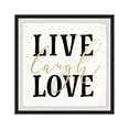 thumbnail image 2 of Marmont Hill Live Laugh Love Framed Painting Print, 2 of 3