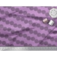 thumbnail image 3 of Soimoi Purple Cotton Cambric Fabric The Flower Of Life Geometric Printed Craft Fabric by the Yard 58 Inch Wide, 3 of 3