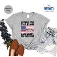 thumbnail image 4 of American Flag Shirt: Patriotic USA Tee - I Stand for the Flag, 4 of 4