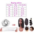 thumbnail image 4 of Filets Invisibles pour Cheveux Longs, 100 Pcs 18-46 Pouces Filet Élastique Noir pour Femmes Perruque Bonnet pour Perruques Fermeture Frontale Chignon Service Alimentaire de Nuit (46 Pouces), 4 of 8