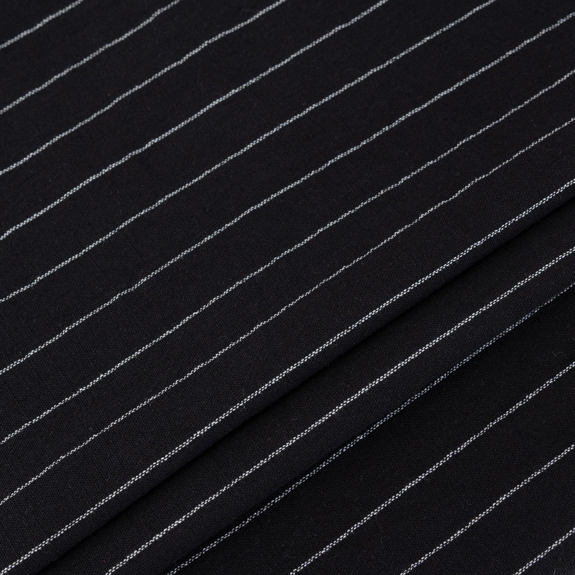 Unique Bargains 2 Pack Fine Stripe Throw Pillow Covers Cotton Blend Cases Black 20"x12"