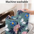 thumbnail image 5 of Pioneer Flower Floral Print Pattern Bathroom Rugs Mat, Non Slip Microfiber Bathroom Rug with Rubber Backing, Soft Mats for Bathroom Floor Tub Shower, 20"x32", 5 of 5