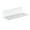 White, variant on Floating Wall Shelves Acrylic Organizer, Easy Install No-Drill Hanging Shelf for Bedroom, Living Room, Gaming Room or Bathroom with Cable Clips,wall storage, floating shelves,White,1PC,