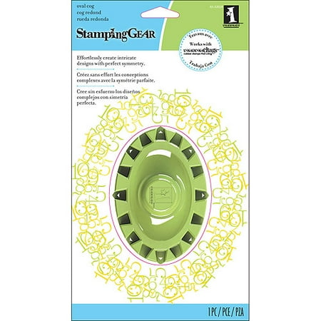 Inkadinkado Stamping Gear Oval Cog Stamp