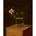 thumbnail image 2 of Franz Krüger 20x24 Gold Ornate Framed and Double Matted Museum Art Print Titled - Rose Im Glas (1849), 2 of 4