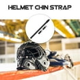 thumbnail image 3 of NICEXMAS 1 Set Ice Hockey Chin Strap Black Polyester Safety During Sports for Sports Players, 3 of 6