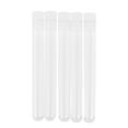 thumbnail image 1 of 100pcs Clear Plastic Test Tube With Cap 12x100mm U- Bottom Long Transparent Test Tube Lab Supplies_High-quality, 1 of 5