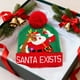 thumbnail image 1 of Winter Fashion LED Christmas Hat Santa Claus Hairball Hat Pattern Knitted Hat Warm Ear Protection Woolen Hat Essentiales For Christmas Decorations, 1 of 6