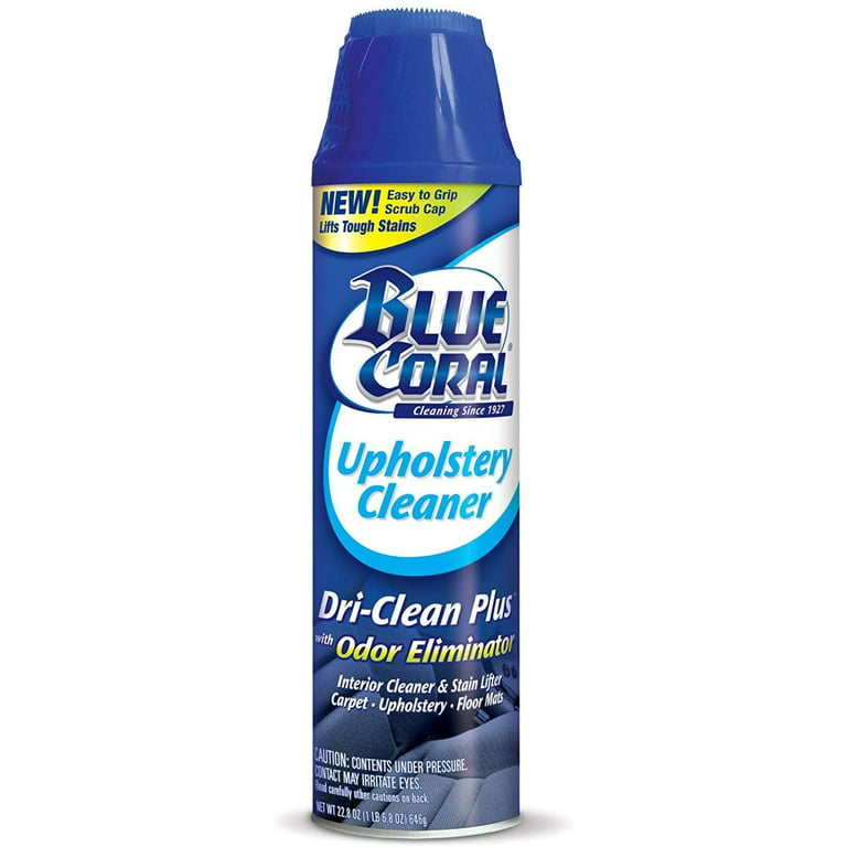 Blue Coral DC22 Dri-Clean Plus Interior Cleaner and Stain Lifter - 22.8 fl oz can