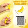 thumbnail image 3 of Pelota de juguete Stress Relief Banana Fidget, 50 unidades con bolsa de almacenamiento, 3 of 7