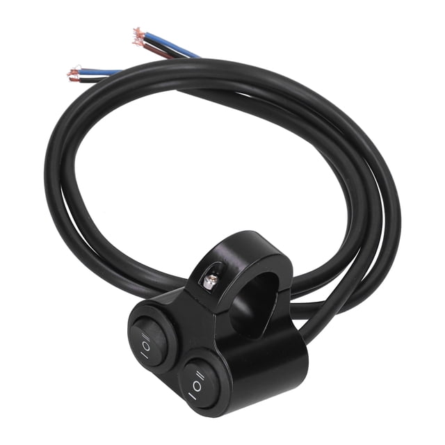 Botón de control del manillar, interruptor de faro de motocicleta, interruptor de manillar de motocicleta, interruptor de manillar universal, valor excepcional