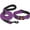 Purple, variant on CSCHome Pet Collars Puppy Leash Dog Collars for Small Medium Large Dogs with Leash Sets for Daily Walks(Purple)