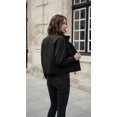 thumbnail image 6 of NAYTOAO Womens Zip Up Stand Collar Jacket Multi Pocket Drawstring Hem Outerwear, 6 of 9