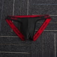 thumbnail image 4 of USNSM Mens Thongs Underwear, Jockstrap G-String Briefs Bulge Pouch Nightclubs Expose Buttocks Without T-Shaped Bottoms Black M, 4 of 5