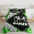 thumbnail image 2 of Homewish Gamepads Gamer 3 Pieces Queen Comforter Set For Female Men Teens,Video Game Ultra Soft Bedding Sets,Abstract Game Bedding Comforter Set,Ultra Soft Home Decor,Reversible, 2 of 8