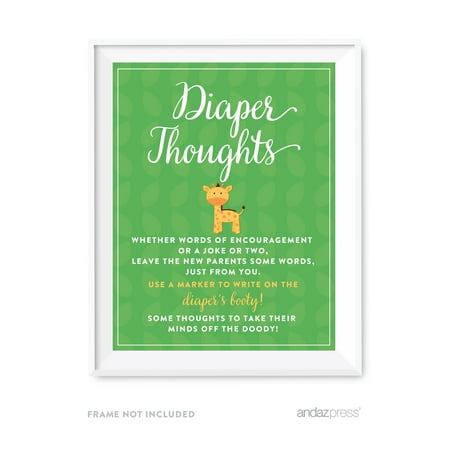 Diaper Thoughts Jungle Safari Baby Shower Games Diaper Thoughts Diaper Thoughts Jungle Safari Baby Shower Games Diaper Thoughts