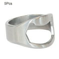 thumbnail image 5 of D-GROEE 5Pcs Stainless Steel Finger Bottle Opener Ring for Men Women Creative Beer Bar Tool Jewelry, 5 of 6