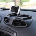 thumbnail image 2 of Soporte negro de 1 pieza para teléfono móvil y GPS - para salpicadero, 2 of 5