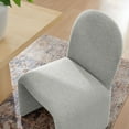 thumbnail image 5 of Modway Junia Arch Armless Dining Chair in Dove Gray, 5 of 10