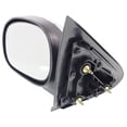thumbnail image 5 of For 97-02 F150 Pickup Truck Rear View Mirror Manual Black/Chrome Cap Left Side, 5 of 5