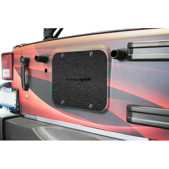 Steinjäger Wheels and Tires Wrangler JK 2007-2018 Spare Tire Delete Plate Texturized Black