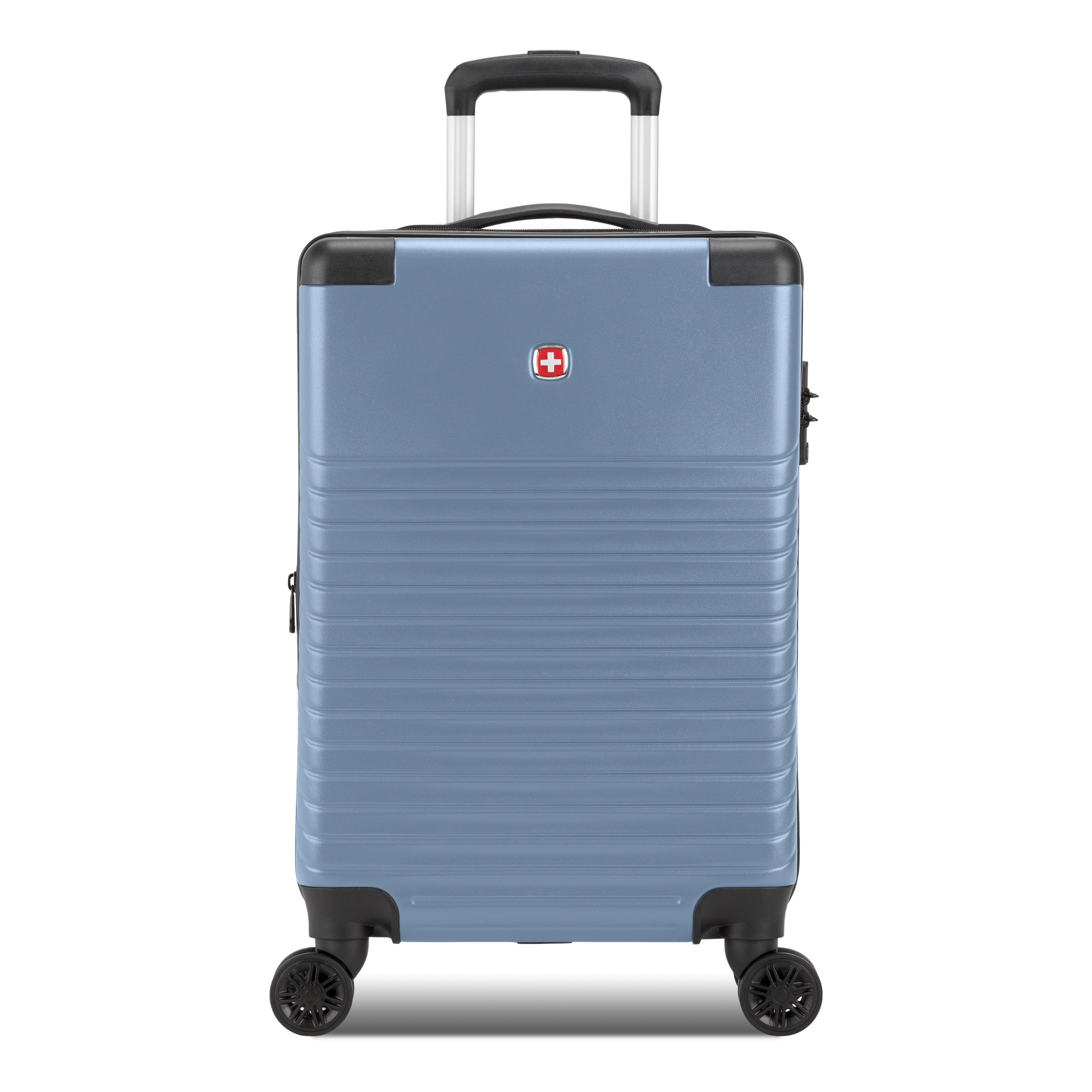 SWISSGEAR Edge Hardside Carry-On Spinner, Slate Blue