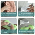 thumbnail image 5 of Magnetic Soap Holder No Punching Wall Mount Tray for Bar Soap Self-Draining Plastic Bathroom Kitchen Organizer Space Saver, Magical Soap Box, 5 of 7