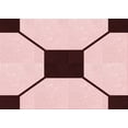thumbnail image 1 of Ahgly Company Machine Washable Indoor Rectangle Transitional Light Rose Pink Area Rugs, 5' x 7', 1 of 7