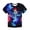 Blue, variant on Boys T Shirts 10-12 Solid Color Cute Funny Short Sleeve T-Shirt Funny Holidays Tops Clothes for Children