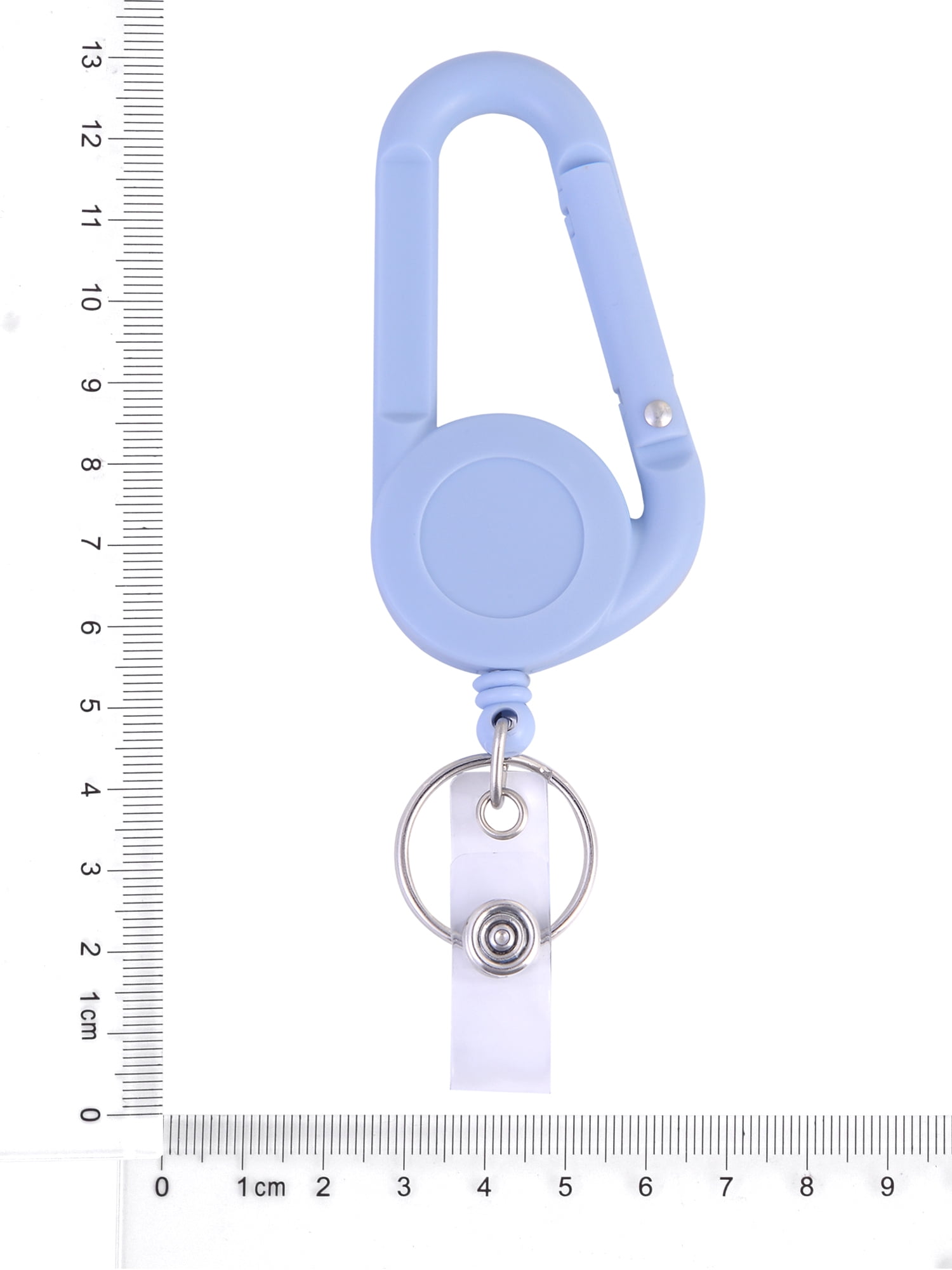 Solutions Light Blue Retractable Badge Reel