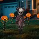 thumbnail image 4 of Decoraciones De Halloween Con Espantapájaros, Paquete De 8 Carteles Acrílicos Para Ventanas Y Jardines (20 X 6), Recortes De Esqueletos Y Calabazas Para Decoraciones Exteriores, 4 of 4