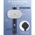 thumbnail image 6 of Portable Travel Steamer for Clothes, 1200W Garment Steamer & Iron, Fast 10s Heat-Up, Vertical & Horizontal Use, Compact for Home, Office & Travel (110–120V), 6 of 8
