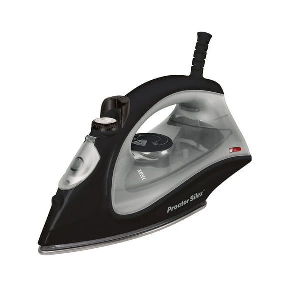 Proctor Silex Iron with Stainless Steel Soleplate 17172PS, Stainless Steel Soleplate