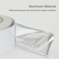 thumbnail image 2 of Aluminum Adhesive Tape Sealing Tape, 20m by 48mm, Silver Color, 2 of 5