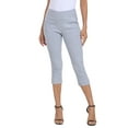 thumbnail image 6 of HDE Women's Pull On Capri 19" Inseam Cropped Pants with Pockets Cool Gray XL, 6 of 6
