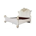 thumbnail image 5 of ACME Vendome Queen Bed, Two Tone Ivory Fabric & Antique Pearl Finish, 5 of 5