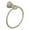 Brushed Nickel, variant on Moen YB8486ORB Weymouth Towel Ring in Oil Rubbed Bronze
