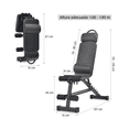 thumbnail image 2 of Banco Para Ejercicio plegable Gym Fitness Musculacion 13 En 1 Eo Safe Imports Negro, 2 of 5