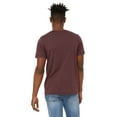 thumbnail image 3 of CN 3301 UNISEX SUEDED TEE (HEATHER MAROON 2XL), 3 of 4