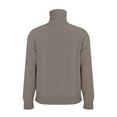 thumbnail image 6 of Quarter Zip Pullover Jumper Tops Long Sleeve Fall Trendy Polo Sweatshirt Business Casual Collared Sweater Collared Casual Fall Top Half Zip Sweater Women's Sweaters Mock Neck Khaki S, 6 of 9
